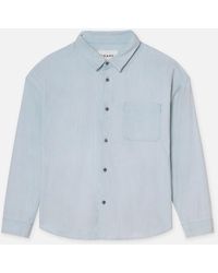 FRAME - Relaxed Denim Shirt - Lyst