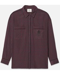 FRAME - Ritz Pajama Shirt - Lyst
