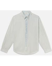 FRAME - Classic Denim Shirt - Lyst