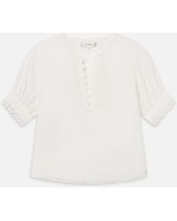 FRAME - The Keepsake Popover Top - Lyst