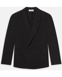 FRAME - Tropical Wool Unlined Blazer - Lyst
