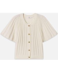 FRAME - The Flutter Cardi - Lyst
