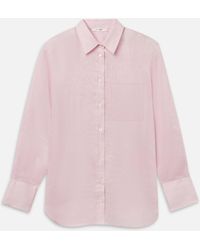FRAME - The Linen Boy Shirt - Lyst