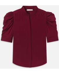 FRAME - The Gillian Top - Lyst