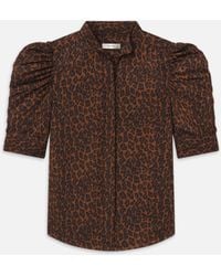 FRAME - The Gillian Top - Lyst