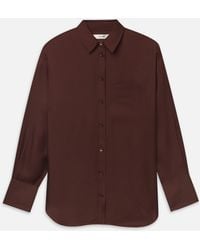 FRAME - The Silk Boy Shirt - Lyst
