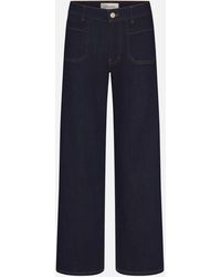 FRAME - Le Pixie Slim Palazzo Modern Pocket - Lyst
