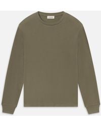 FRAME - Duo Fold Long Sleeve Tee - Lyst