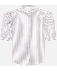 FRAME - The Gathered Top - Lyst
