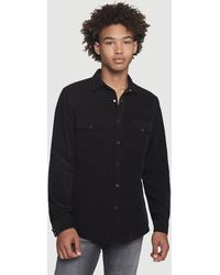 FRAME Corduroy Western Shirt - Black