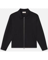 FRAME - Double Face Wool Jacket - Lyst