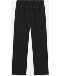 FRAME - Wool Easy Trousers - Lyst