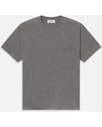 FRAME - Light Cotton Tee - Lyst