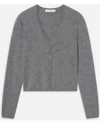 FRAME - The Cashmere V Cardi - Lyst