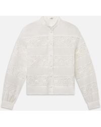 FRAME - The Statement Heirloom Shirt - Lyst