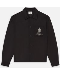 FRAME - Ritz Double Face Overshirt - Lyst