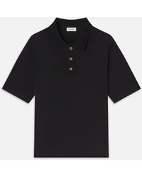 FRAME - Light Pique Polo - Lyst