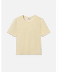 FRAME - The Terry Baby Tee - Lyst