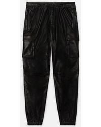 FRAME - Cargo Leather Pant - Lyst
