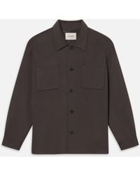 FRAME - Double Face Wool Trucker - Lyst
