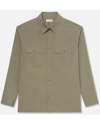 FRAME - Military Shirt - Lyst