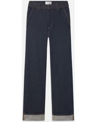 FRAME - Trapunto Trouser - Lyst