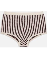 FRAME - The Cable Shorts - Lyst
