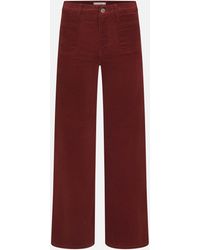 FRAME - Le Slim Palazzo Modernist Pocket Corduroy - Lyst