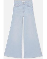 FRAME - Le Palazzo Crop Raw After - Lyst