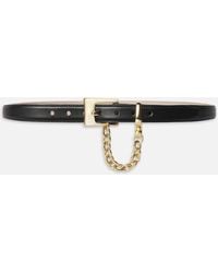 FRAME - The Chain Detail Belt - Lyst