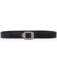 FRAME - Geometric Buckle Belt - Lyst