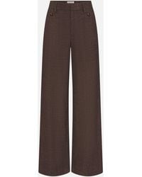 FRAME - The Slim Palazzo Trouser Modernist Pocket - Lyst