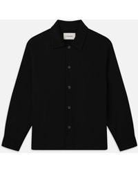 FRAME - Double Face Shirt Jacket - Lyst