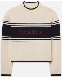 FRAME - Sotheby's Rolled Sweater - Lyst
