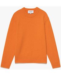 FRAME - Lightweight Cashmere Sweater - Lyst