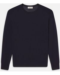FRAME - Superfine Crewneck Sweater - Lyst