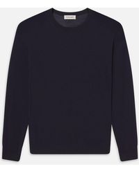 FRAME - Superfine Crewneck Sweater - Lyst