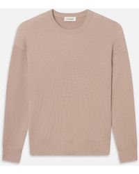 FRAME - Ribbed Crewneck Sweater - Lyst