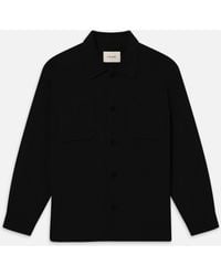 FRAME - Double Face Wool Trucker - Lyst