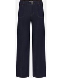 FRAME - Le Slim Palazzo Pintuck Pocket - Lyst