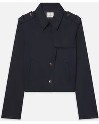 FRAME - The Short Trench Jacket - Lyst