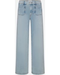 FRAME - Le Pixie Slim Palazzo Modernist Pocket - Lyst