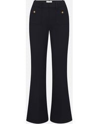 FRAME - The Pixie Flare Trouser Shrunken Pocket - Lyst