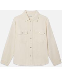 FRAME - Double Pocket Overshirt - Lyst