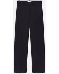 FRAME - Straight Leg Trouser - Lyst