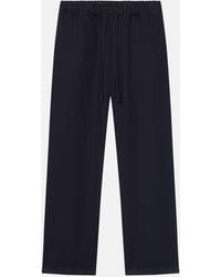 FRAME - Drawstring Linen Pants - Lyst