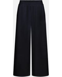 FRAME - The Tennis Wide Leg Sweatpant - Lyst