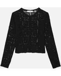 FRAME - The Crochet Cardi - Lyst