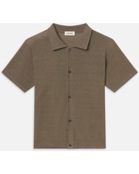 FRAME - Light Cotton Silk Cardigan - Lyst