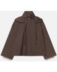 FRAME - The Cropped Canopy Jacket - Lyst